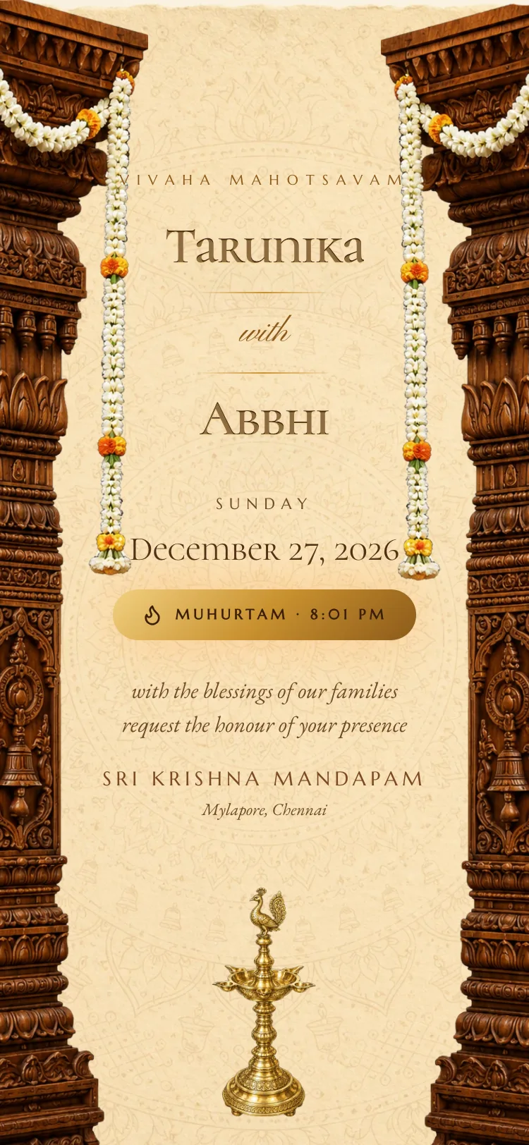 Mandapam template preview